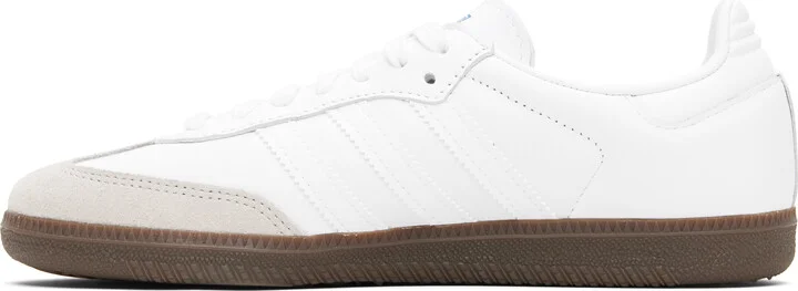 adidas Originals White Samba OG Sneakers - Image 3