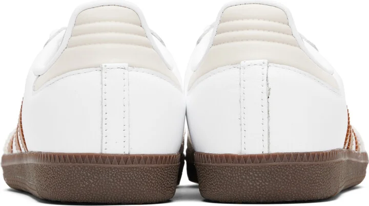 adidas Originals White Samba OG Sneakers - Image 2