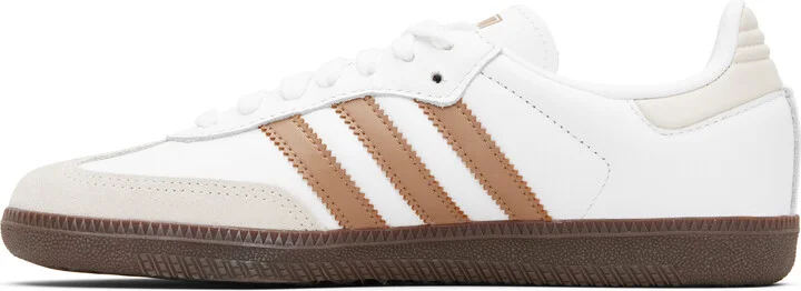 adidas Originals White Samba OG Sneakers - Image 3