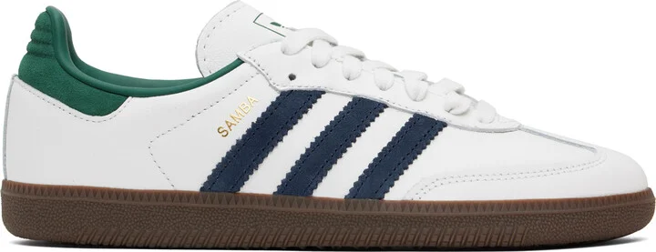 adidas Originals White Samba OG Sneakers
