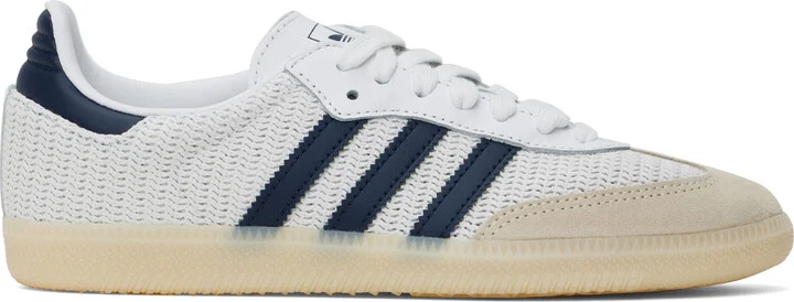 adidas Originals White Samba OG Sneakers