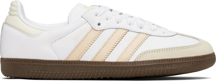 adidas Originals White Samba OG Sneakers