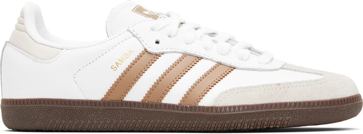 adidas Originals White Samba OG Sneakers