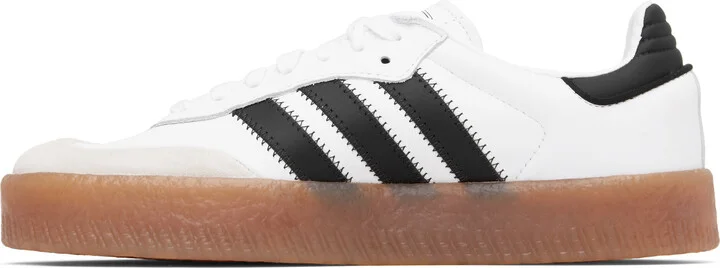 adidas Originals White Sambae Sneakers - Image 3