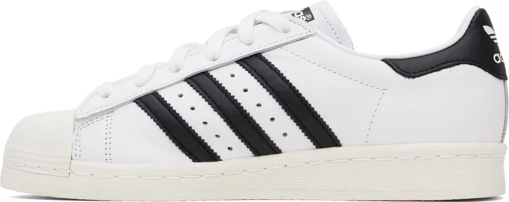 adidas Originals White Superstar 82 Sneakers - Image 3