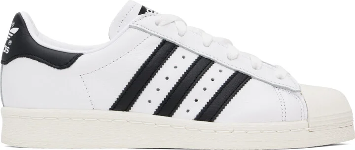 adidas Originals White Superstar 82 Sneakers