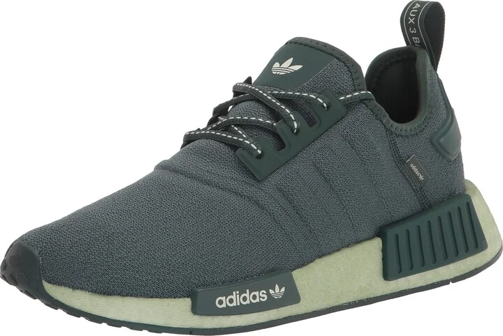 adidas Originals womens Nmd_r1 Originals NMD R1 Linen Green Mineral Green White 9 5