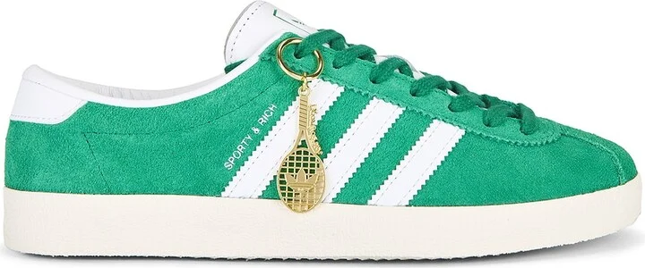 adidas Originals X Sporty & Rich Blanc Sneaker in Green