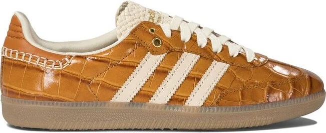 Adidas Originals X Wales Bonner Samba Embossed Low-Top Sneakers