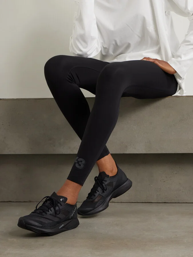 adidas Originals - + Y-3 Takumi Sen 10 Rubber-trimmed Mesh Sneakers - Black - Image 2