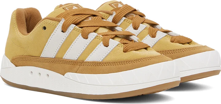 adidas Originals Yellow Adimatic Sneakers - Image 4