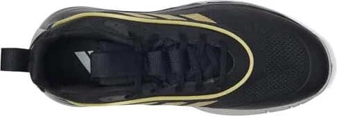 adidas Own The Game 3.0 Basketball Shoes Men's Basketball Shoes Black/Gold Metallic/Solid Grey : 14 D - Medium, Textile - Image 2
