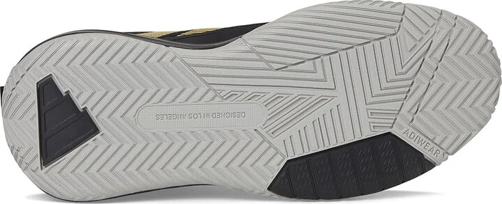 adidas Own The Game 3.0 Basketball Shoes Men's Basketball Shoes Black/Gold Metallic/Solid Grey : 14 D - Medium, Textile - Image 3