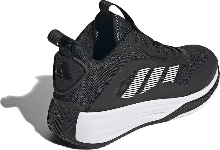 adidas Own The Game 3.0 Basketball Shoes Men's Basketball Shoes Black/White/White : 13 D - Medium, Textile - Image 4