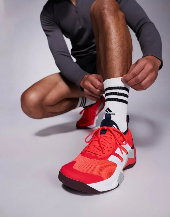 adidas Performance Rapidmove ADV sneakers in bright red - Image 3