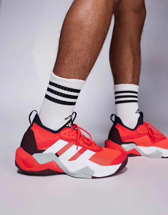 adidas Performance Rapidmove ADV sneakers in bright red - Image 4