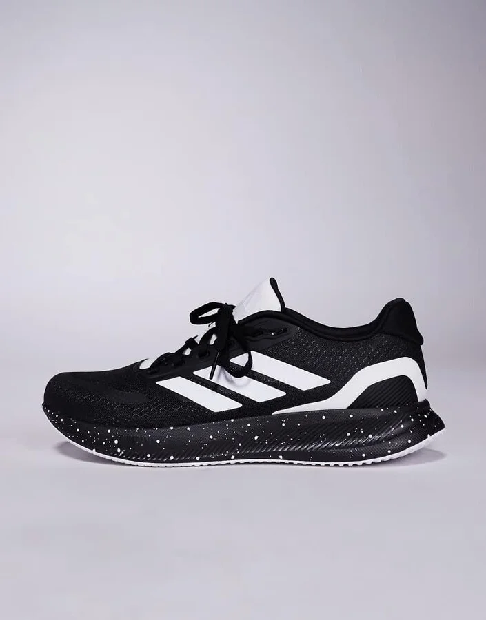 adidas Performance Runfalcon 5 sneakers in black - Image 2
