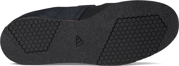 adidas Powerlift 5 Weightlifting Shoes Shoes Black/White/Pure Ruby : Men's 9 - Women's 10 Medium, Textile/Synthetic - Image 3