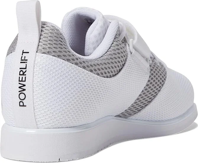 adidas Powerlift 5 Weightlifting Shoes Shoes White/Black/Grey : Men's 11 - Women's 12 Medium, Textile/Synthetic - Image 4
