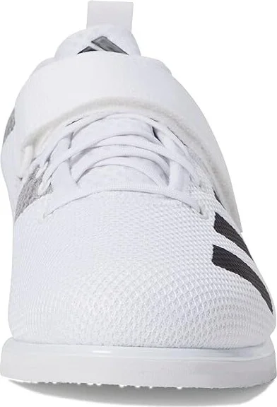 adidas Powerlift 5 Weightlifting Shoes Shoes White/Black/Grey : Men's 11 - Women's 12 Medium, Textile/Synthetic - Image 5