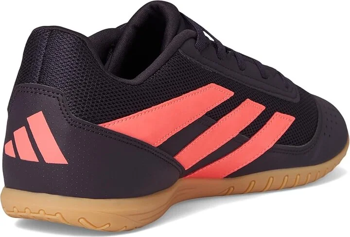 adidas Predator Club In Sala Soccer Cleats Men's Soccer Shoes Aurora Black/Turbo/Gum : 12 D - Medium, Leather - Image 4