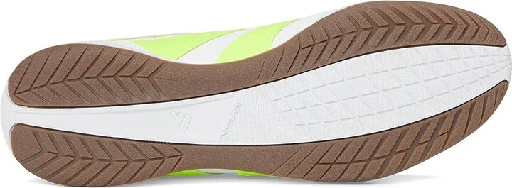 adidas Predator Club Indoor Soccer Cleats Soccer Shoes White/Lucid Lemon/Black : Men's 13 - Women's 14 Medium, Synthetic - Image 3