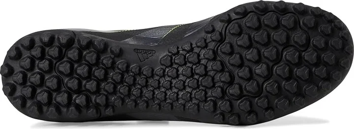 adidas Predator Club Turf Soccer Cleats Soccer Shoes Black/Carbon/Lucid Lemon : Men's 8.5 - Women's 9.5 Medium, Rubber - Image 3