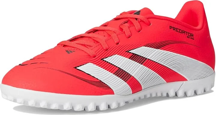 adidas Predator Club Turf Soccer Cleats Soccer Shoes Lucid Red/White/Black : Men's 11.5 - Women's 12.5 Medium, Rubber - Image 5