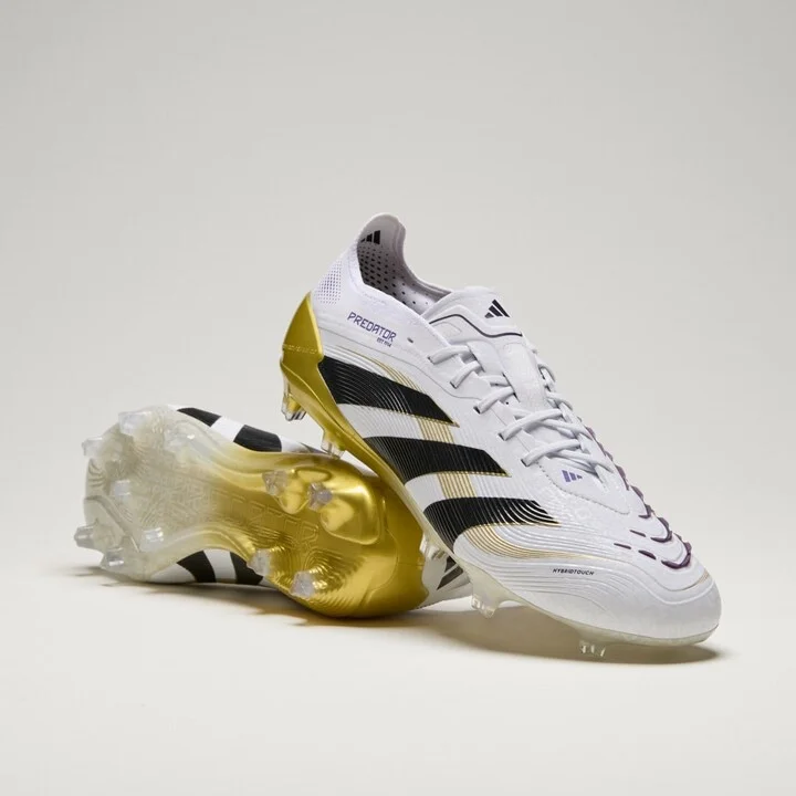 adidas Predator Elite Firm Ground Cleats Cloud White 8 Unisex