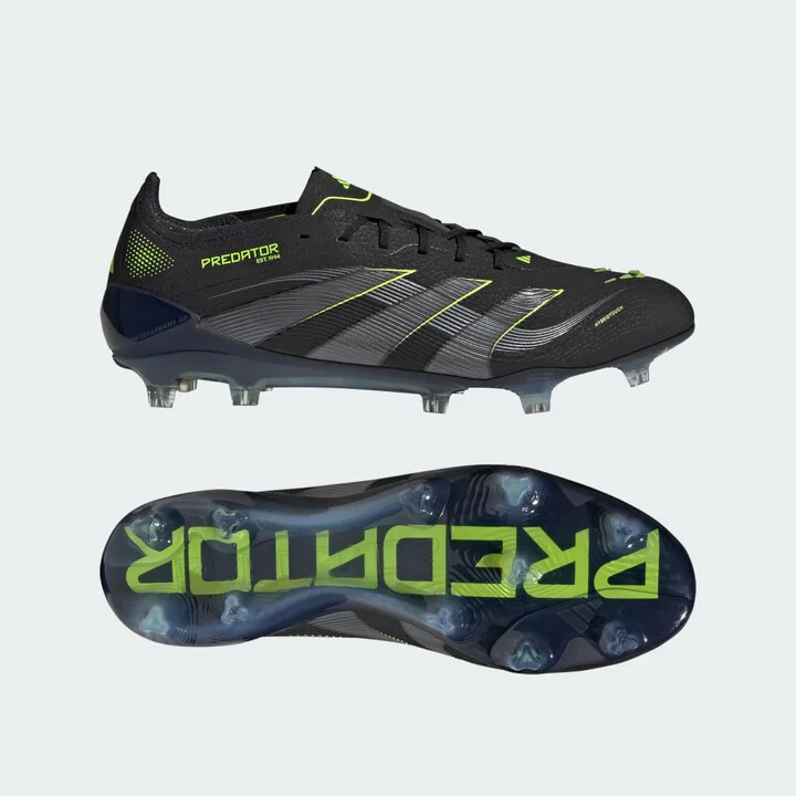 adidas Predator Elite Firm Ground Cleats Core Black 5 Unisex