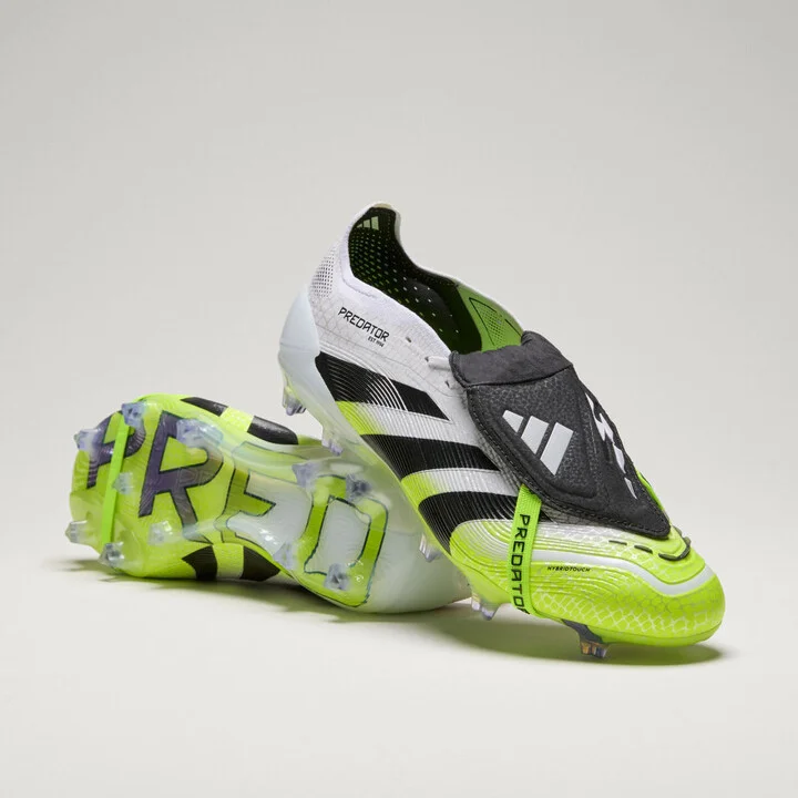 adidas Predator Elite Fold-Over Tongue Firm Ground Cleats Cloud White 5 Unisex
