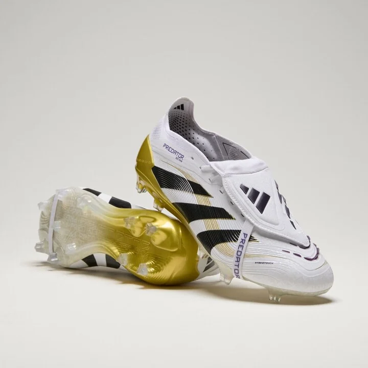 adidas Predator Elite Fold-Over Tongue Firm Ground Cleats Cloud White 6.5 Unisex