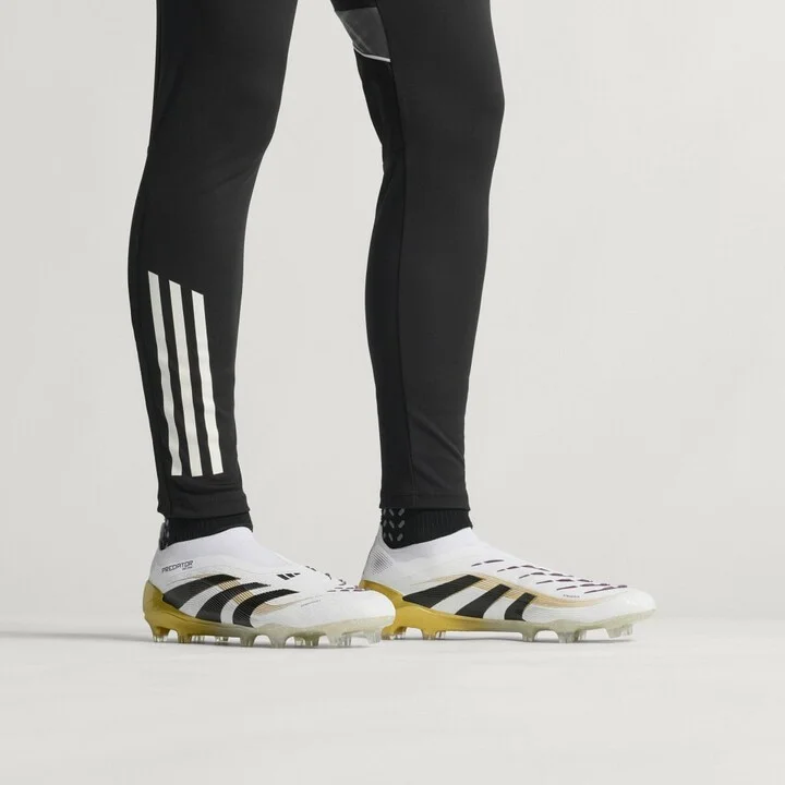 adidas Predator Elite Laceless Firm Ground Cleats Cloud White 6 Unisex