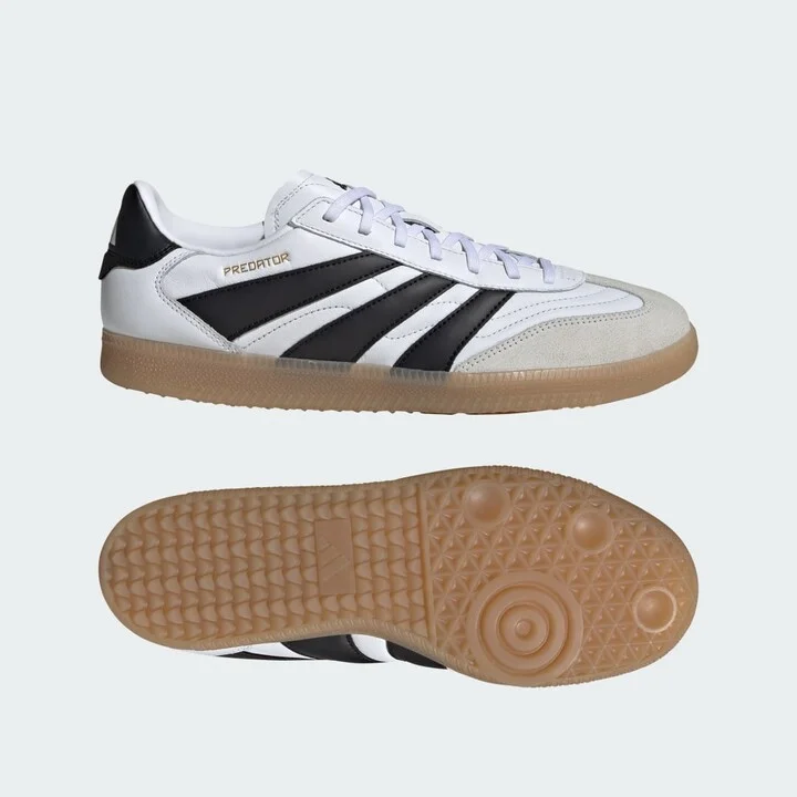 adidas Predator Freestyle Indoor Soccer Shoes Cloud White M 5 / W 6 Unisex