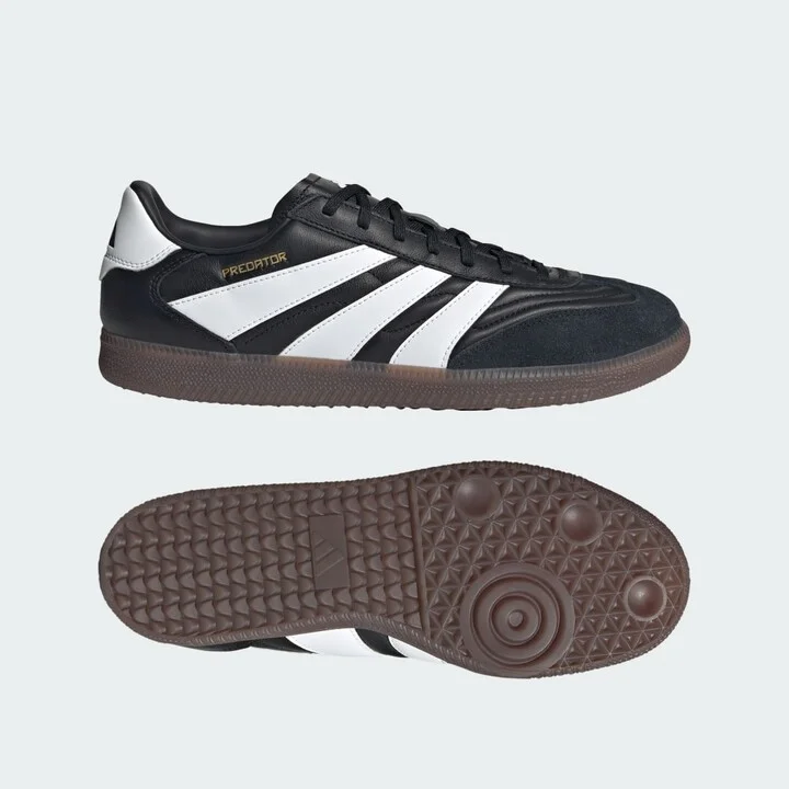 adidas Predator Freestyle Indoor Soccer Shoes Core Black M 5 / W 6 Unisex
