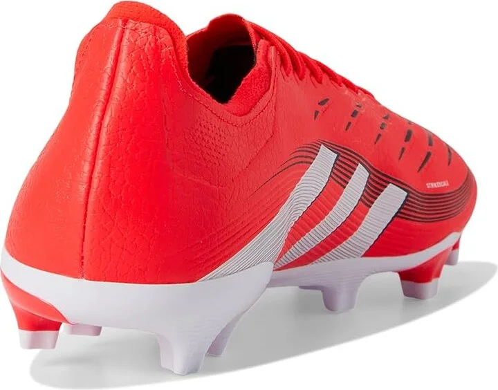 adidas Predator League Firm Ground/Multi Ground Soccer Cleats Soccer Shoes Lucid Red/White/Black : Men's 6.5 - Women's 7.5 Medium - Image 4