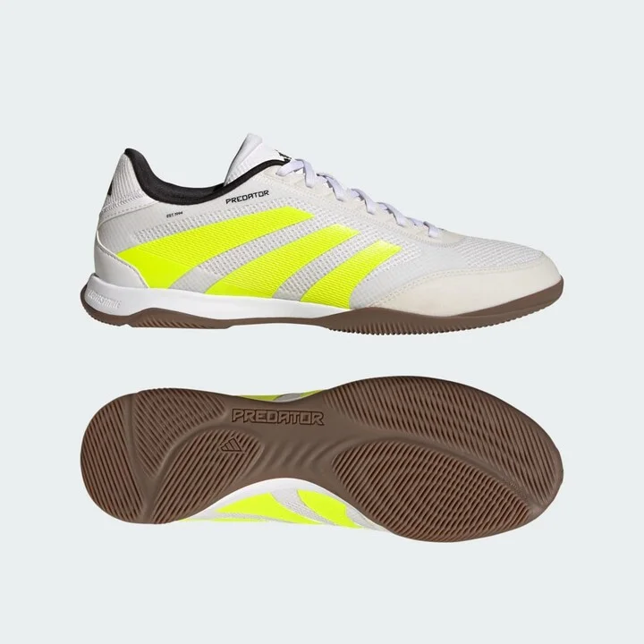 adidas Predator League Indoor Cleats Cloud White 6.5 Unisex