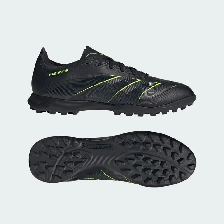 adidas Predator League Turf Cleats Core Black 5.5 Unisex