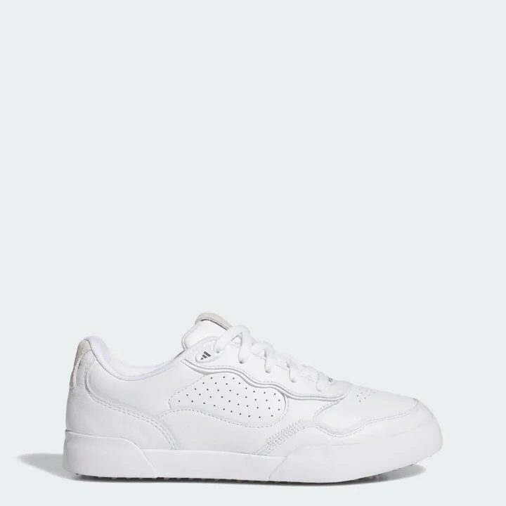 adidas Retrocross 25 Spikeless Golf Shoes Cloud White 9.5 Womens
