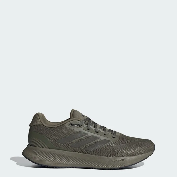 adidas Runfalcon 5 Running Shoes Olive Strata 6.5 Mens