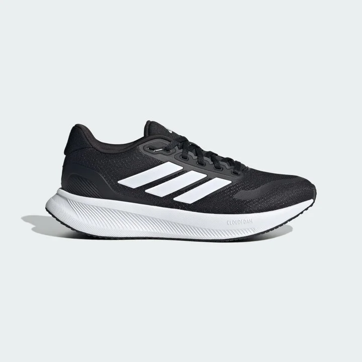 adidas Runfalcon 5 Wide Running Shoes Core Black 5.5 Womens