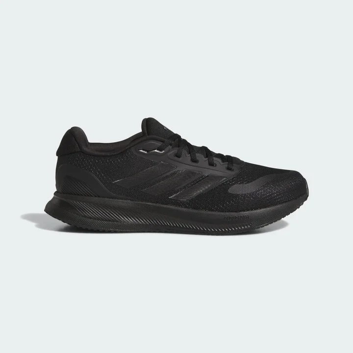 adidas Runfalcon 5 Wide Running Shoes Core Black 6.5 Mens