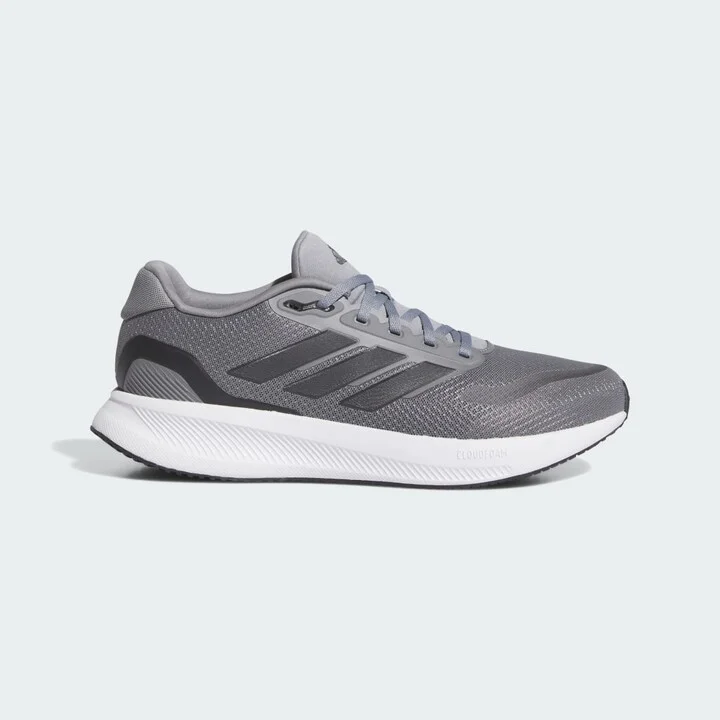 adidas Runfalcon 5 Wide Running Shoes Grey Three 6.5 Mens