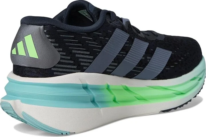 adidas Running Adistar 4 Running Shoes Men's Running Shoes Aurora Ink/Preloved Ink/Lime Burst : 9 D - Medium, Textile - Image 4