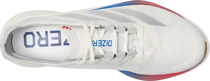 adidas Running adiZero Boston 12 Running Shoes Women's Shoes White/Matte Silver/Pure Ruby : 5.5 B - Medium - Image 2