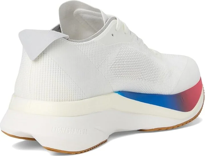 adidas Running adiZero Boston 12 Running Shoes Women's Shoes White/Matte Silver/Pure Ruby : 5.5 B - Medium - Image 4