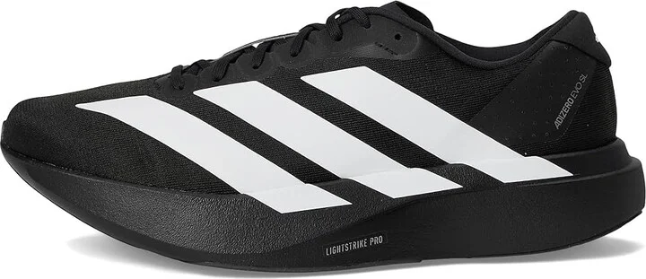 adidas Running adiZero Evo SL Running Shoes Men's Running Shoes Black/White/Black : 9.5 D - Medium, Synthetic/Textile - Image 6