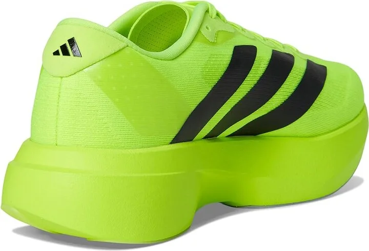 adidas Running adiZero Evo SL Running Shoes Men's Running Shoes Lucid Lemon/Black/Matte Silver : 7.5 D - Medium, Synthetic/Textile - Image 4
