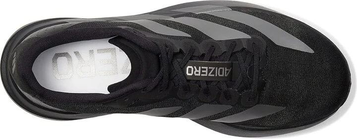 adidas Running adiZero Evo SL Running Shoes Women's Running Shoes Black/Iron Metallic/Black : 6 B - Medium, Synthetic/Textile - Image 2