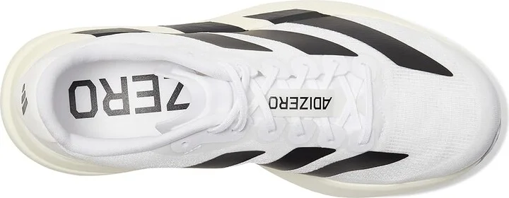 adidas Running adiZero Evo SL Running Shoes Women's Running Shoes White/Black/White : 9.5 B - Medium, Synthetic/Textile - Image 2